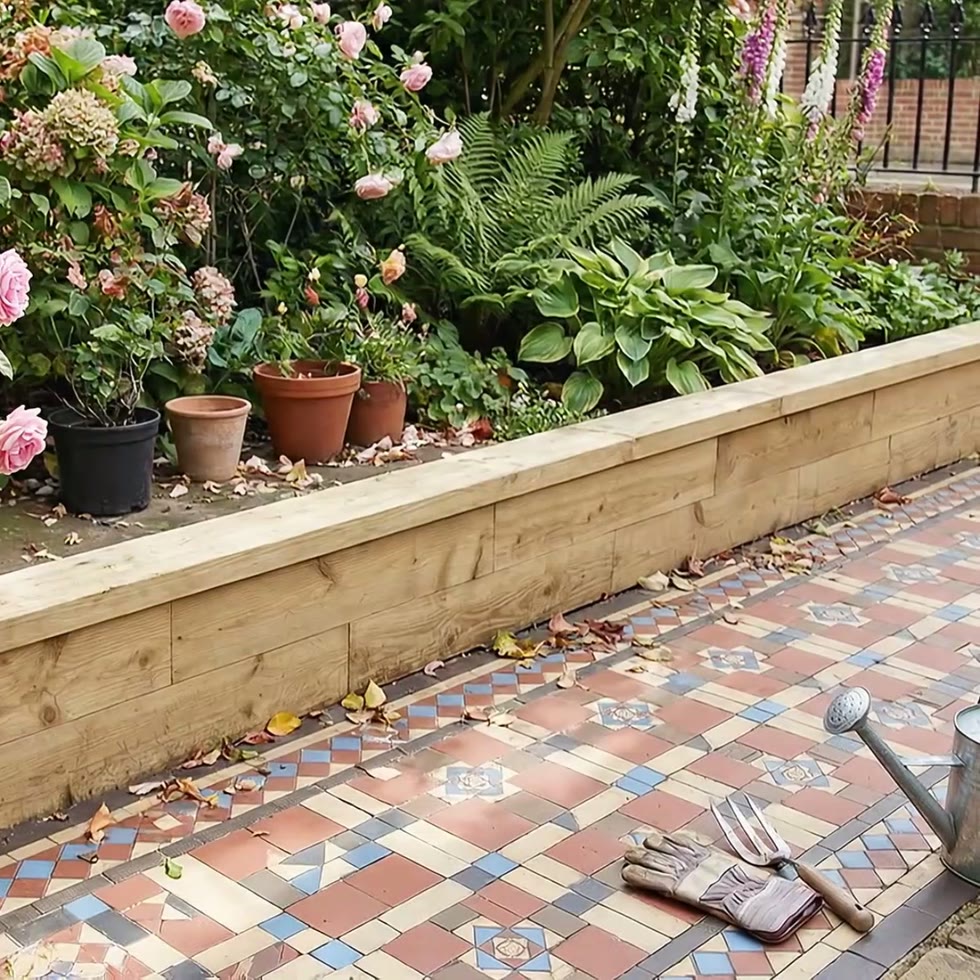 Bordura per giardino / 6,0 x 0,25 m
