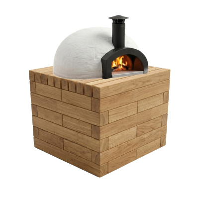 Base per forno a legna / 0,75 x 0,75 x 0,65 m