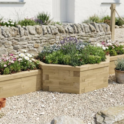 Aiuola rialzata multilivello / 3,024 x 0,949 x 0,45 m