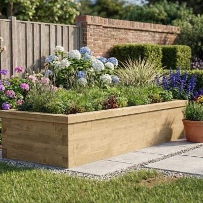 Grande letto rialzato / 3,0 x 1,125 x 0,45 m