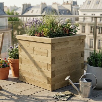 Letto rialzato cubico / 0,75 x 0,75 x 0,75 m