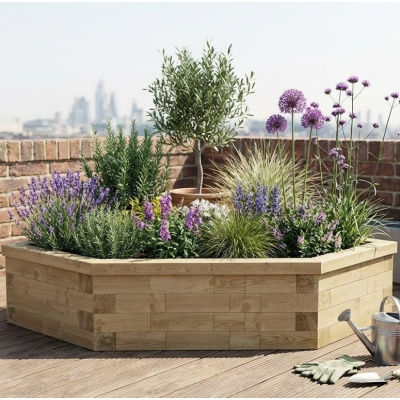 Letto rialzato angolare 45° / 1.125 x 1.125 x 0.55m