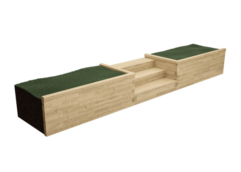 Muri di contenimento per il giardino / Personalizza la forma e la lunghezza