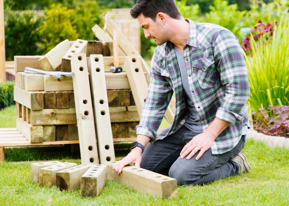 Muri di contenimento per il giardino / Personalizza la forma e la lunghezza