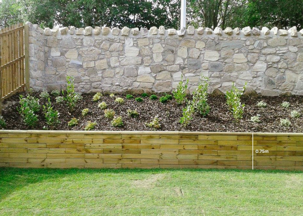 Muri di contenimento per il giardino / Personalizza la forma e la lunghezza