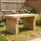 Tavolo WoodBlocX / 1,5 x 0,9 x 0,75 m