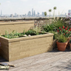 Laghetto rialzato con parete posteriore alta / 1.875 x 1.125 x 0.65m