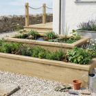 Kit per laghetto a più livelli di grandi dimensioni / 2,25 x 1,5 x 0,55 m