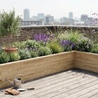 Letto rialzato a forma di L / 3,75 x 2,25 x 1,2 x 0,825 x 0,55 m