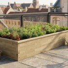 Grande fioriera rialzata / 3,75 x 1,5 x 0,55 m