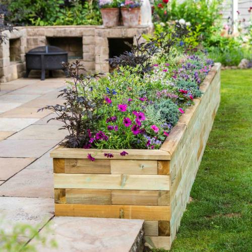 La fioriera sul patio di Jill