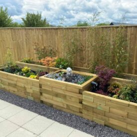 Solar powered water feature