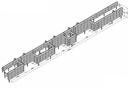 WoodBlocX retaining wall design WoodBlocX retaining wall design