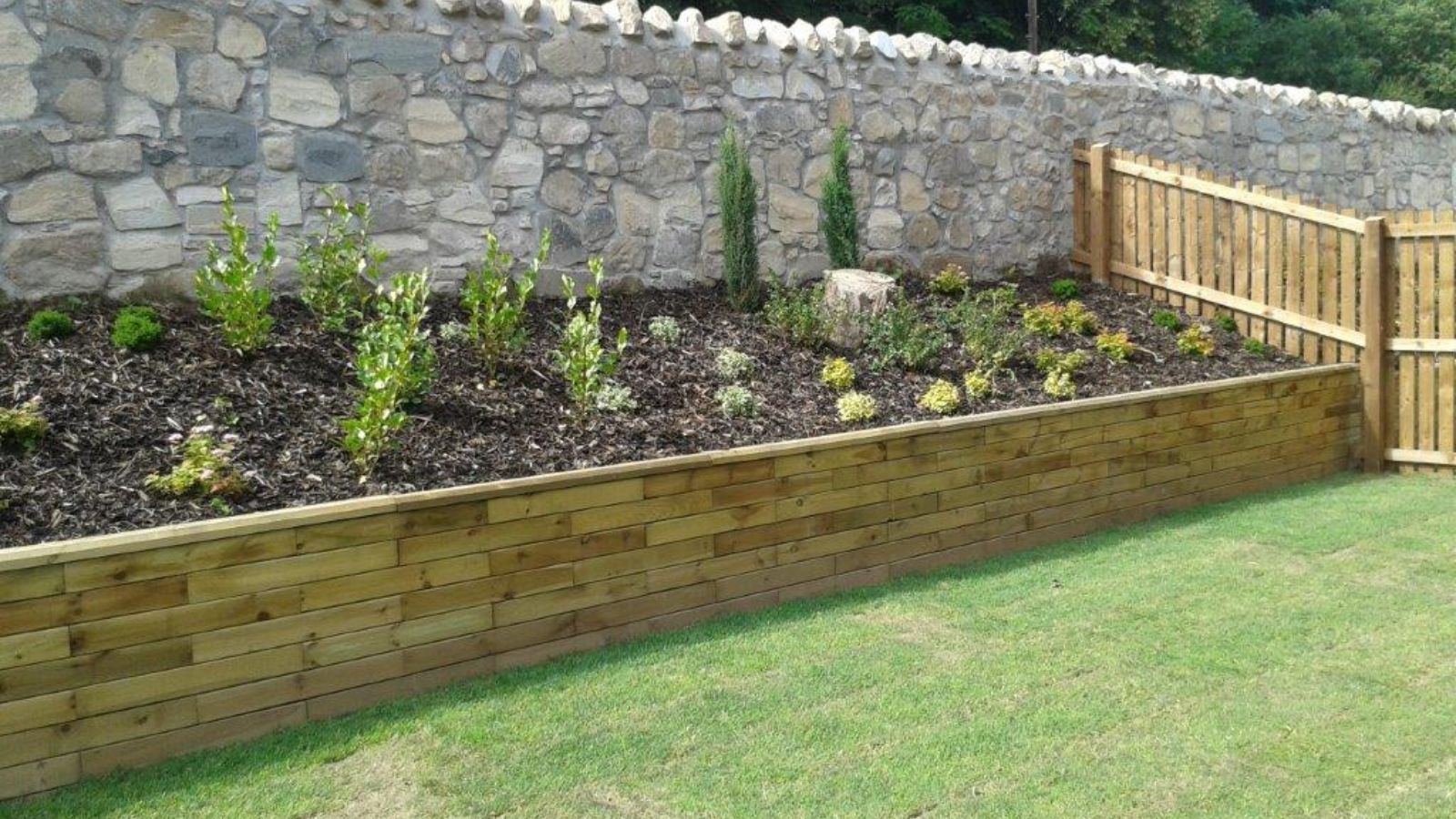 WoodBlocX retaining wall ideas Retaining wall ideas