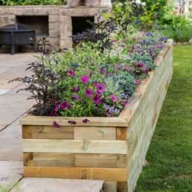 Orto rialzato WoodBlocX ultimato