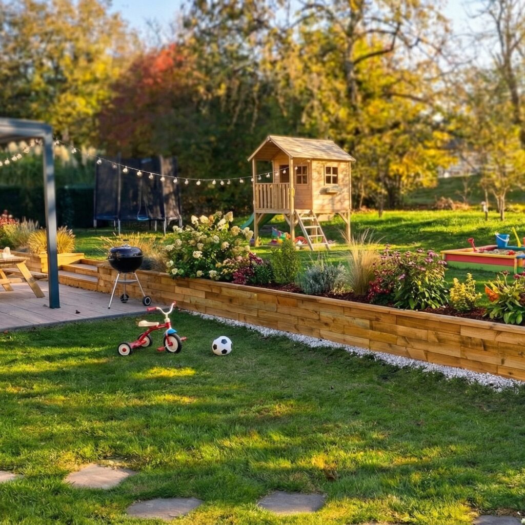 Il muro di contenimento con gradini di Thibaut