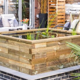 Laghetto su un patio